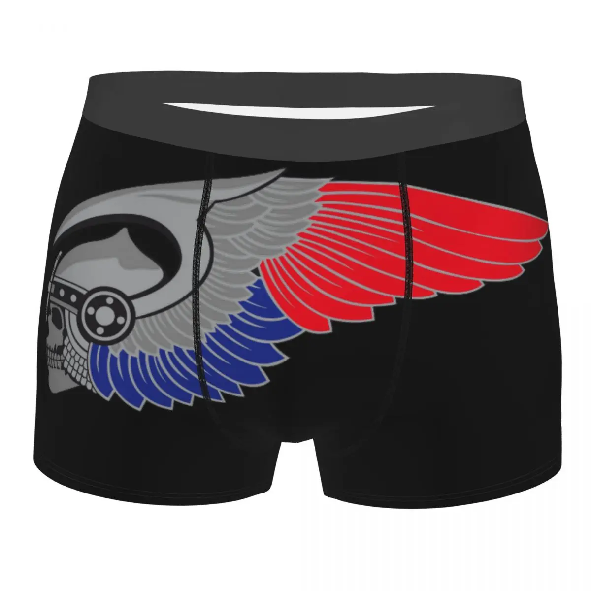 

Hells Angels Logo Underwear Male Print Custom Motorcycle Club Boxer Briefs Shorts Panties Breathable Underpants