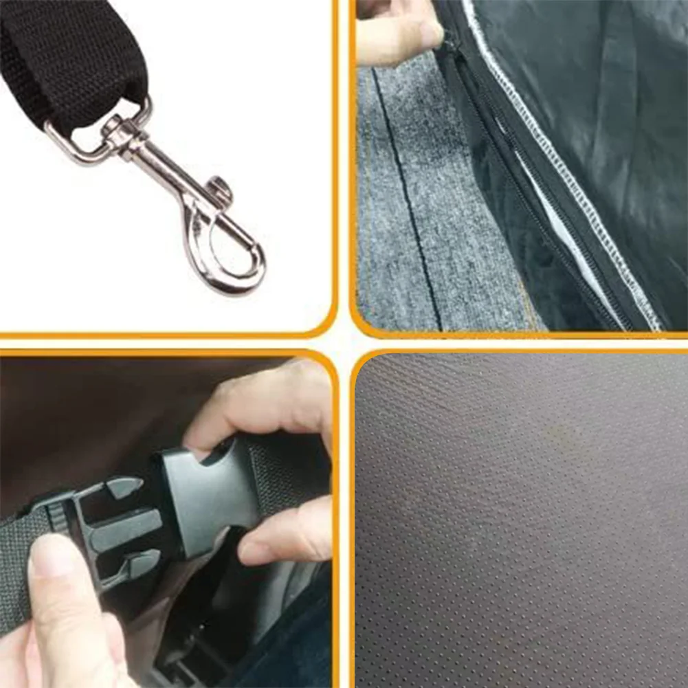 Pet Car Seat for Small Medium Dogs Dog Booster Pet Car Seat Detachable Dog Bed for Back Travel Carrier Bed