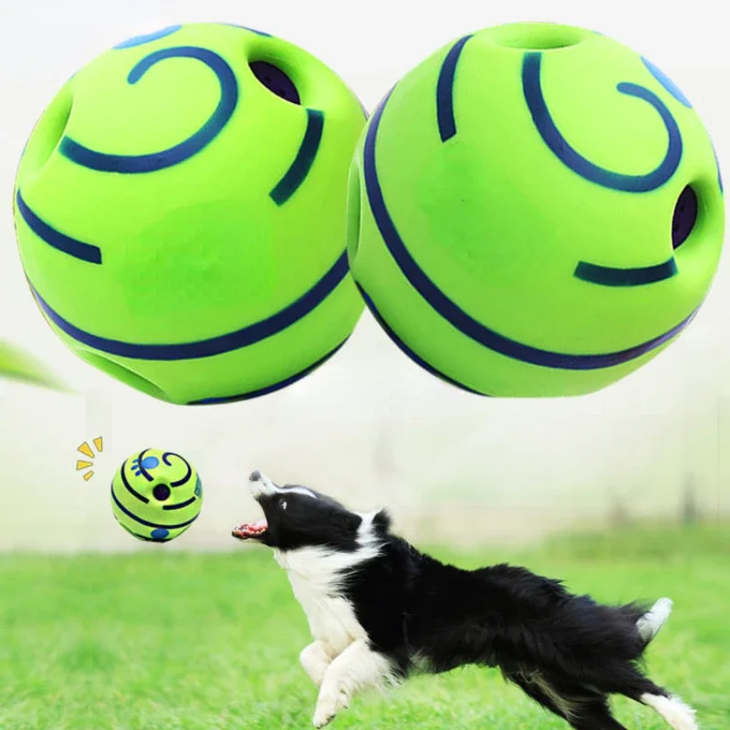 

Dr.DC Dog Toy Rolling Sound Ball Self Hi Ball Giggle Ball Grind Teeth To Relieve Depression Bite Resistant Pet Sound Ball