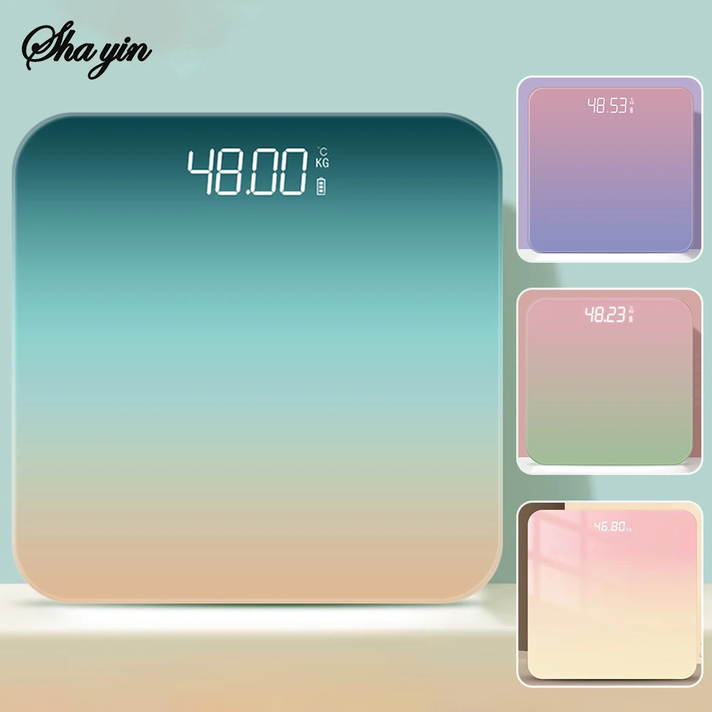 Intelligent LED Display Electronic Scale USB Charging Home Fitness Weighing Assistant For XIAOMI Lenovo