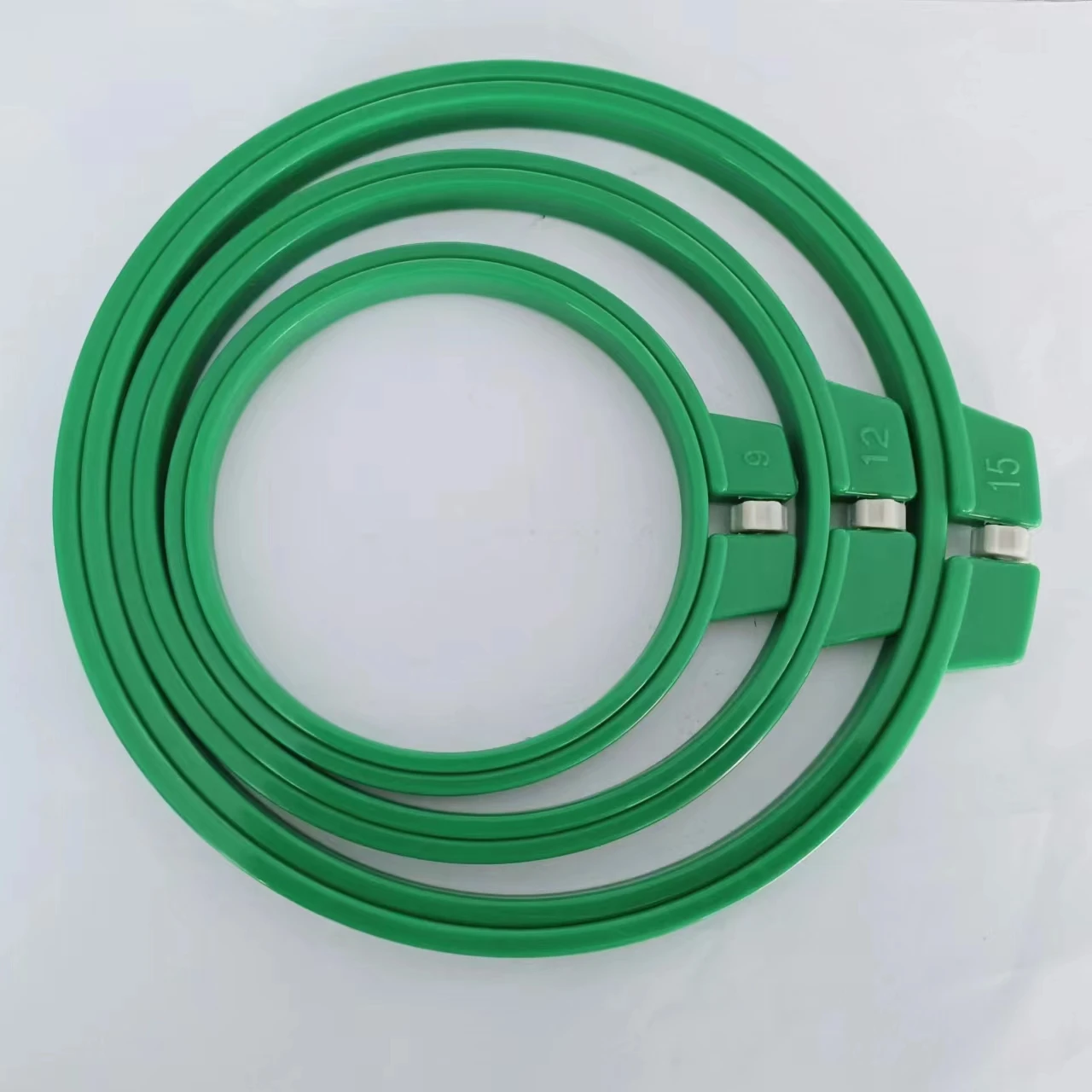 타지마 바루단 중국 자수 기계용 원형 내부 프레임, 90mm, 120mm, 150mm, 180/210mm