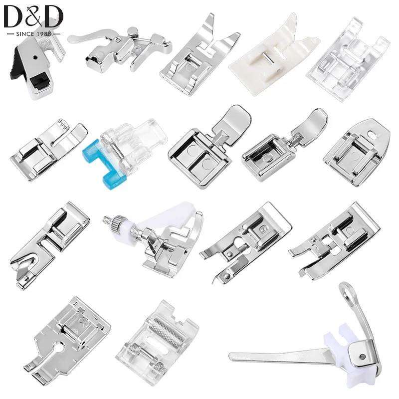 1Pcs Adjustable Guide Edge Pressure Foot Edge Line Low Shank Multi-Function Craft Household Tools Sewing Machine Presser Foot