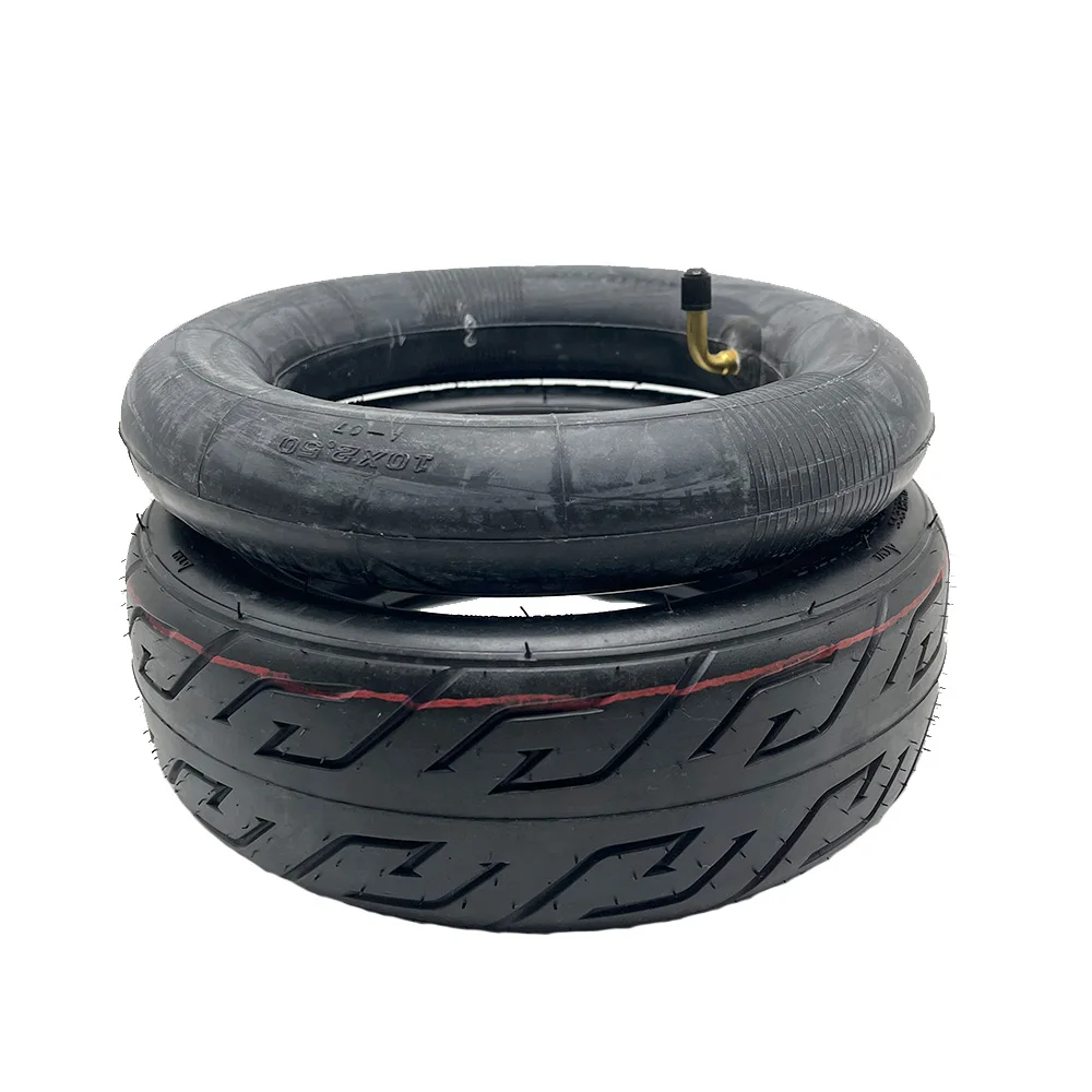 2 Camere D'aria Per Scooter Elettrico 10x2,5, Adatte A 70/65-6,5 E G-Booster, Valvola Schrader, RAOOGO - Foto 4