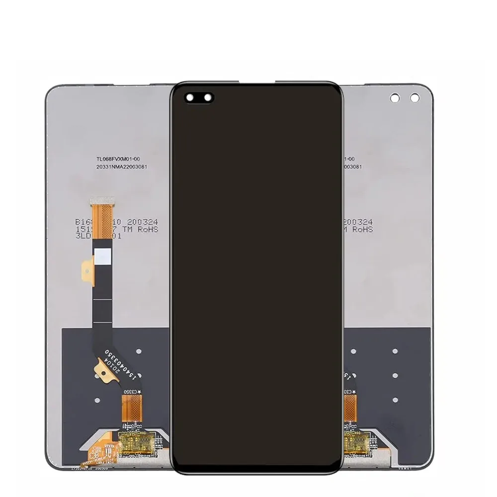 Black 6.85 inch For Infinix Zero 8 X687 / Zero 8i X687B LCD Display Touch Screen Digitizer Assembly Replacement