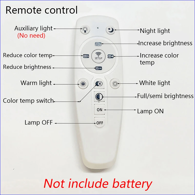 Andrea control-Transformateur LED Intelligent à Distance, Pilote LED, 2.4G, 12-24W, X2, 40-60W, X2 pour Lustre à Intensité Variable de Couleur