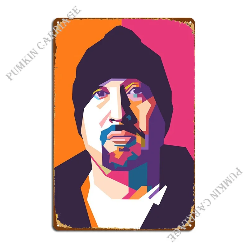 

B Real Metal Sign Painting Club Wall Custom Wall Mural Tin Sign Poster