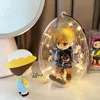 Baby Three Orchard Baby Three Orchard Storage Box Clear Acrylic Doll Display Bag Dustproof Pop Mart Labubu Makeup Bag Outdoor 2