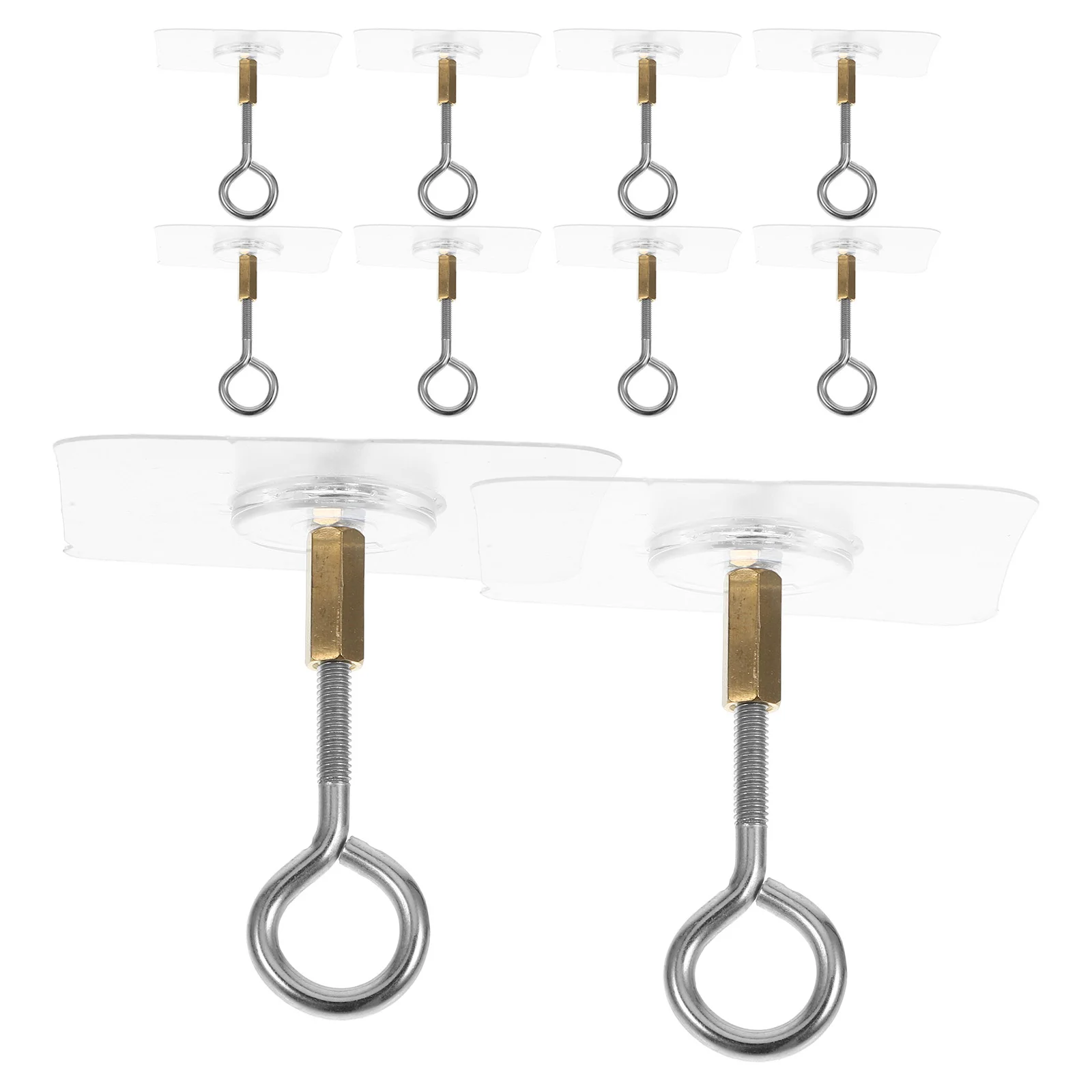 

12 Pcs Kitchen Utensils Wall Hook Traceless Decorative Hooks No Drill Ceiling For Plants