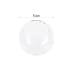 Home Decor Vases Bauble Balls Glass 8/10/12/15CM Circle Clear Fish Tank High Quality Terrarium Container Flower Pot 4