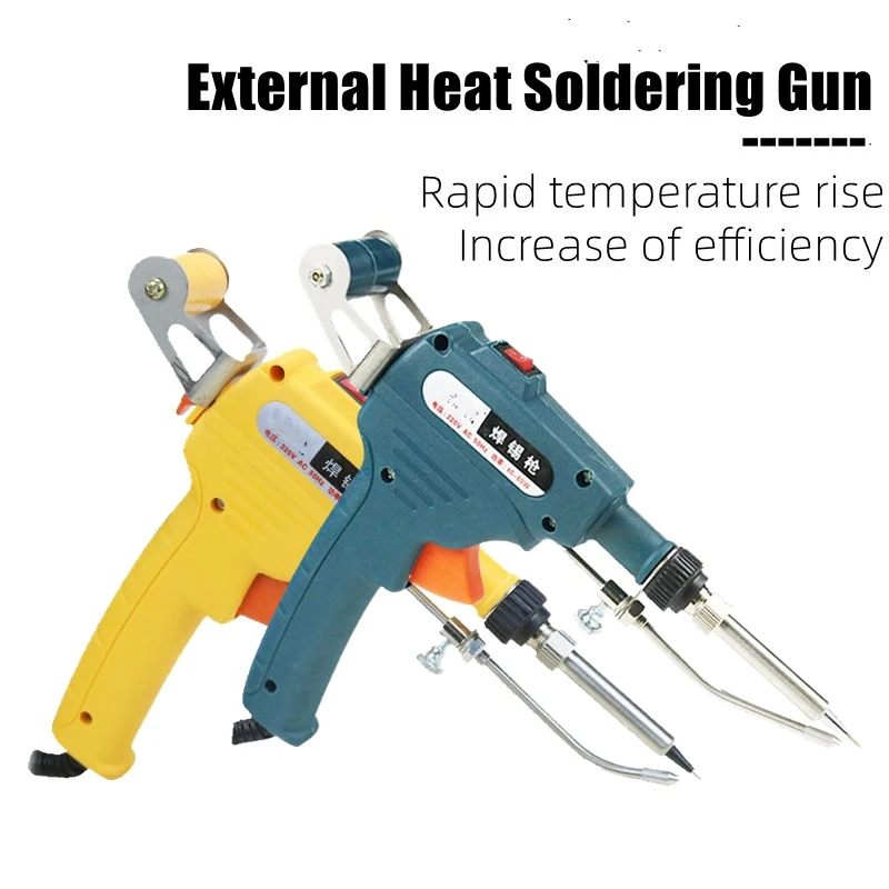 220V60WElectricSolderingIronTinGunTemperatureAdjustable