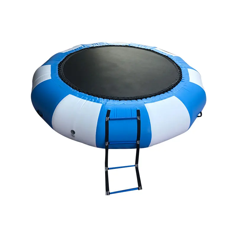 Trampolín de agua inflable de 4m de diámetro, rebotador de agua