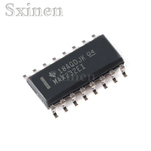 10PCS/LOT MAX232EIDR SOIC-16 RS-232 driver/receiver IC chip