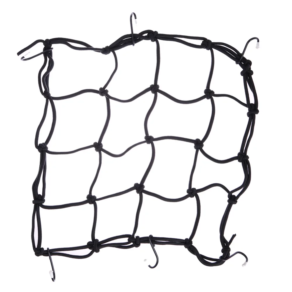Motorcycle Luggage Net Bike 6 Hooks Hold Down Fuel Tank Network Helmet Mesh Web Bungee Travel Goods Bag Tank Car Styling motorcycle cargo net,motorcycle bungee net,motorcycle luggage net