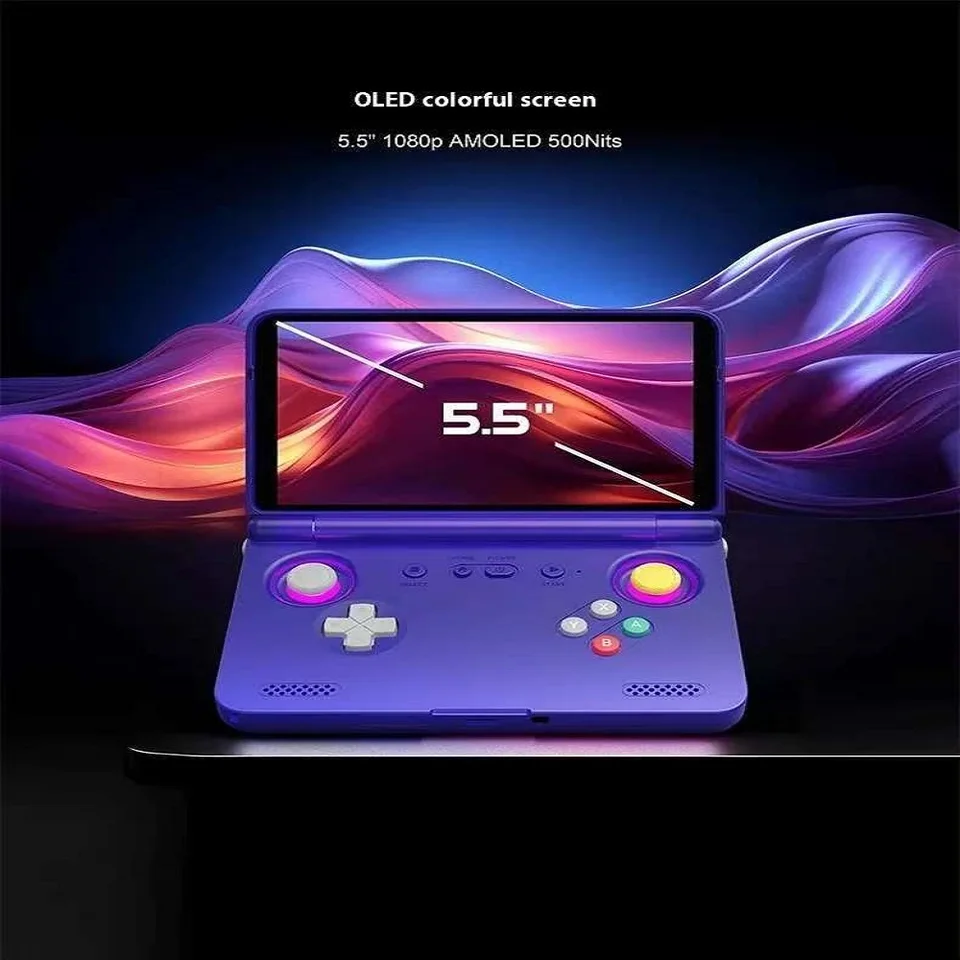 Retroid Pocket Flip2 Retro Handheld Game Console Android13 5.5