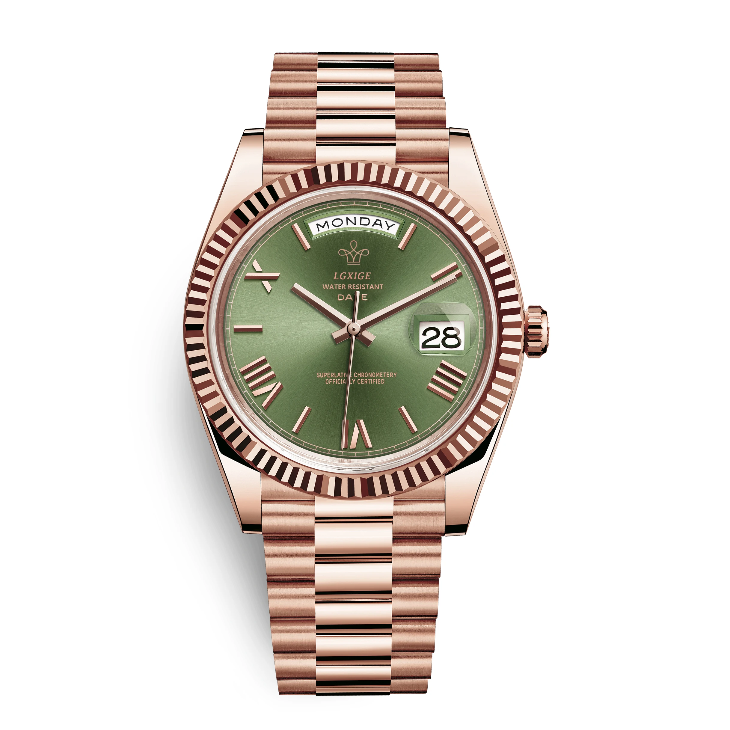 2022 New Fashion Tiffany Blue Watch Men Day Date Waterproof Wrist Watch For Men Top Brand Luxury aaa Miyota Quartz Casual Clock -S1992fb24bebb4a4fbeaf022029f4d7c6X