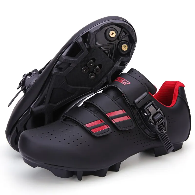 Cycling Shoes Baasploa Men Cycling Shoes Professional Mtb Bike Sneakers Mountain Biking Sneakers For Men Antiskid Outdoor
