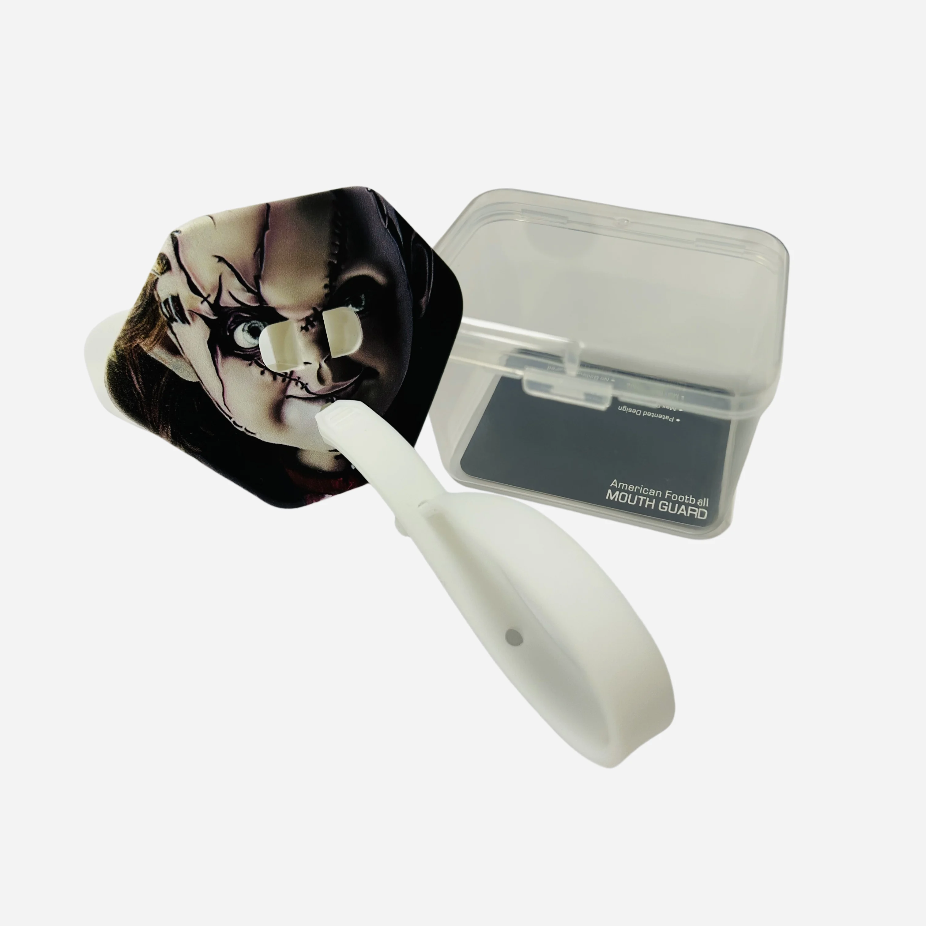 Football Mouth Guard Sports Mouth Guards American Football Boxing With Strap Teeth Protector