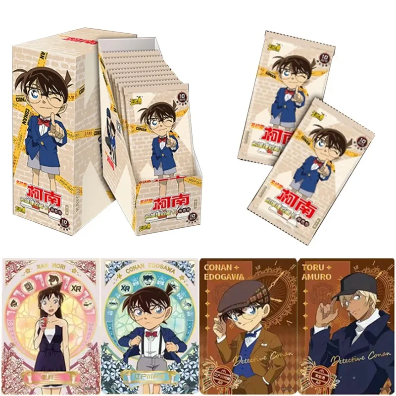 

2024 New KAYOU Detective Conan Card Insight Pack Name Reasoning Rare XR Card AR Collection Card Children's Toy Gift