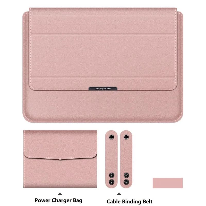 para honra magicbook pro portátil notebook casos de couro do plutônio flip manga carregador saco dobrável suporte capa protetora