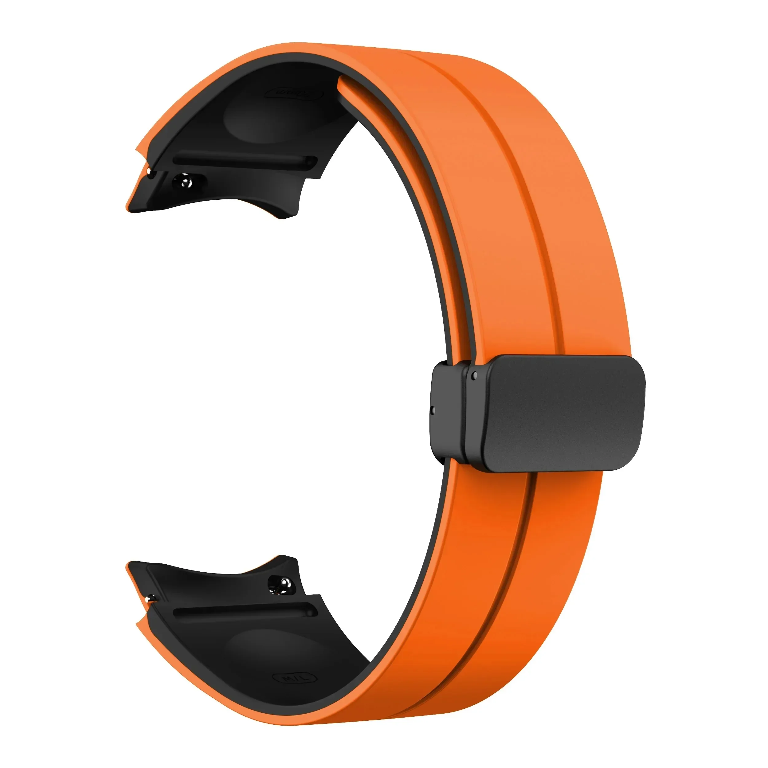 Magnetic Silicone Strap - No Gap Design Bracelet Band