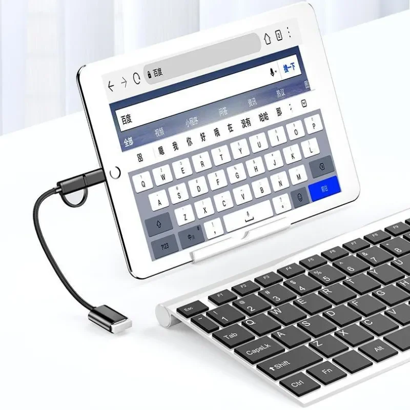 2in1 USB OTG Adapter Cable USB Female To Micro USB Male Converter Otg Adaptateur Un Câble