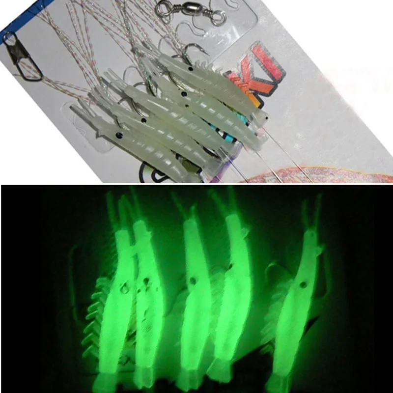 Рисунок 3 - светящиеся мягкие рыболовные приманки