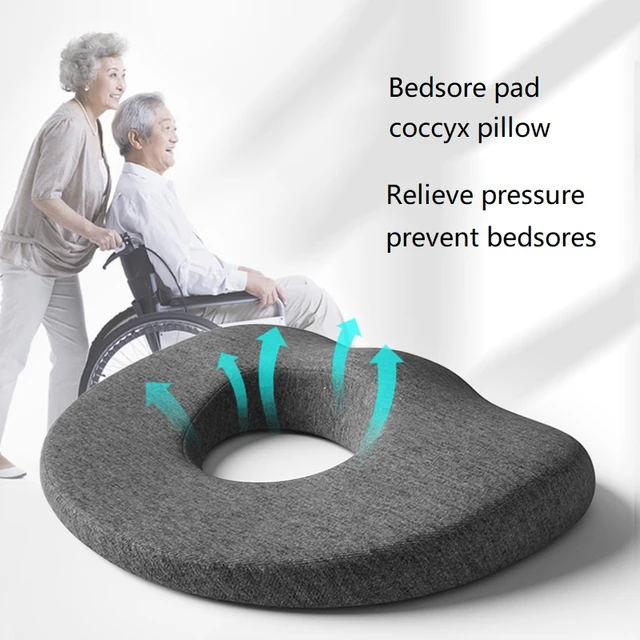 Seat Cushion for Hemorrhoid Elderly Chair Mat Round Pressure Relief Cushion  Elastic Sitting Memory Foam Cushions Durable Pillow - AliExpress