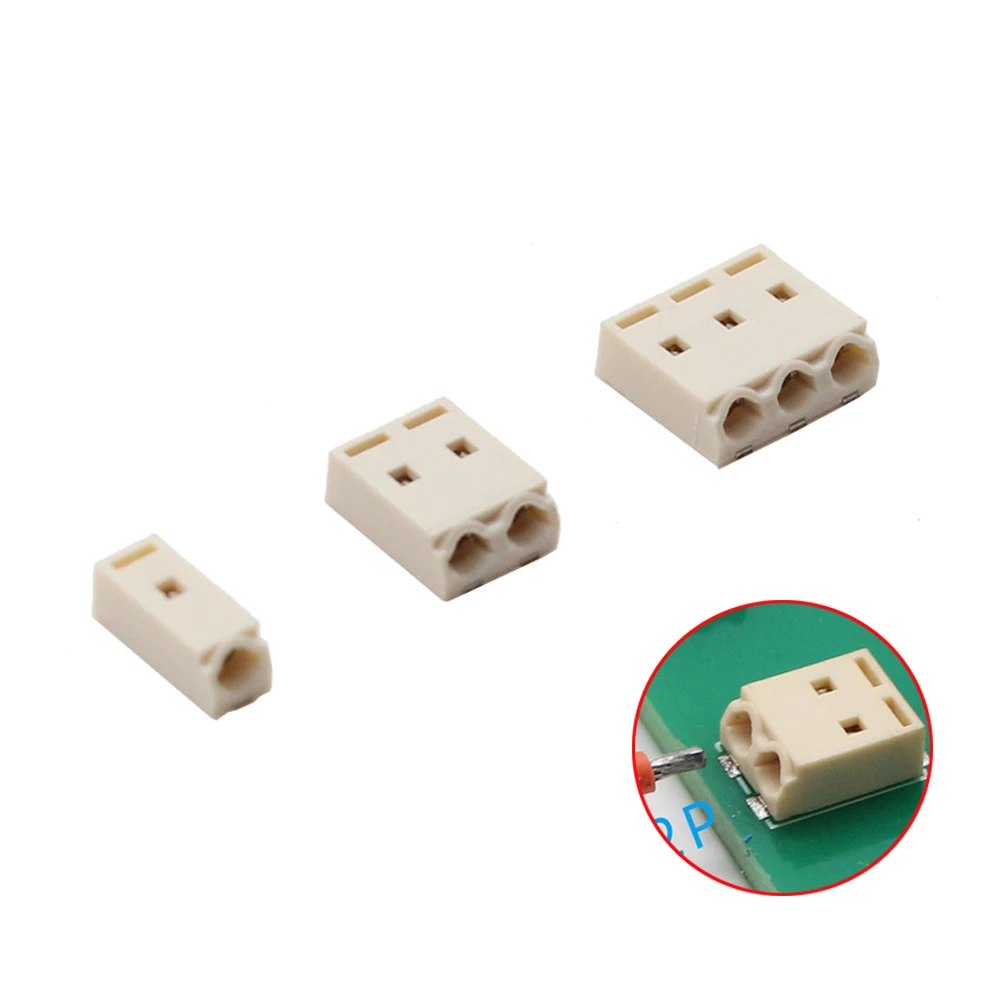 10pcs 275v 3a 2059 Smt 3.0mm Pitch Reflow 270 Degree Led Lighting Smd