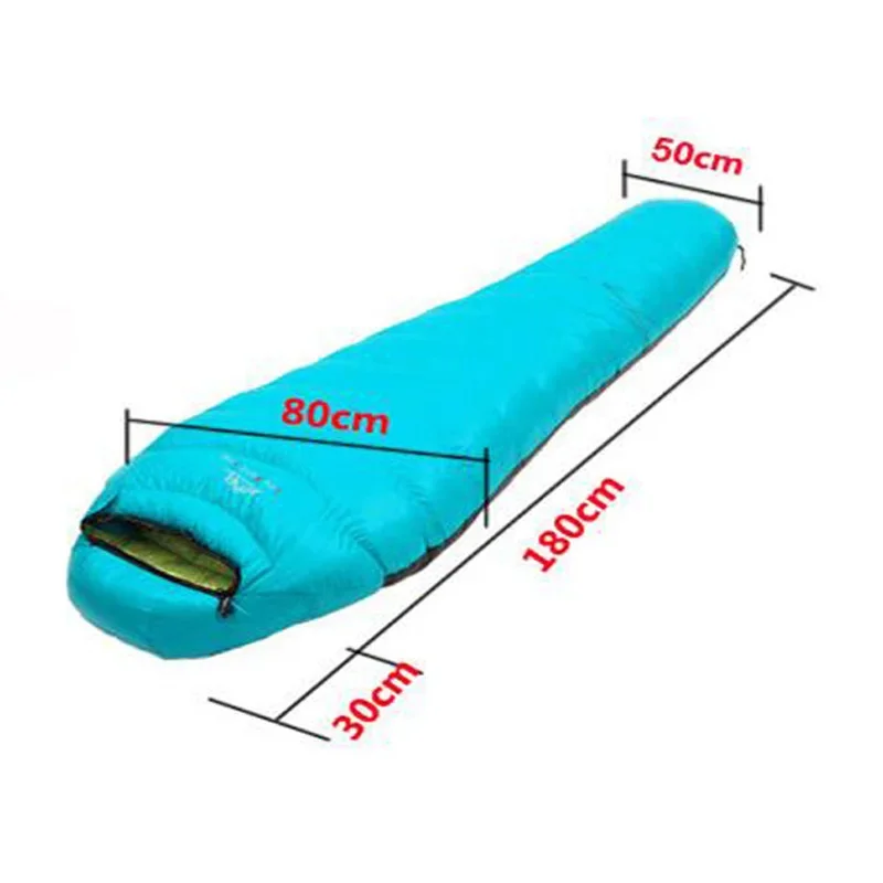 LMR Ultralight Filling 800g/1000g White Goose Down Adult Sleeping Bag Can Be Spliced Together Outdoor Tourist Camping Equipment
