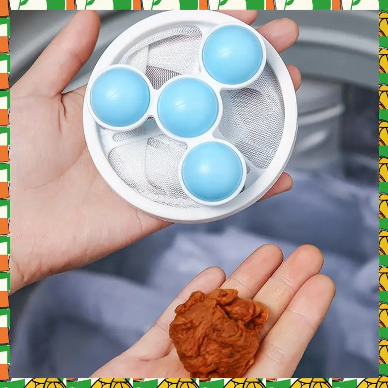 Professional Tool Floating Hair Filtering Mesh Removal Washing Machine Wool Device, Washing Machine Hair Filter Cleaning Mesh Ba