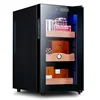BX-48 Constant temperature 48L Thermostat Humidity cigar storage cabinet Cedar wood shelf electronic refrigeration 1