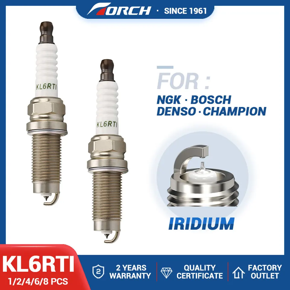 sparkle China Original Iridium Spark Plug Torch KL6RTI Replace for Candle