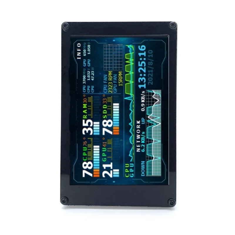 3.5인치 IPS USB 보조 화면 컴퓨터 모니터 CPU GPU Dislpay 화면 95AF