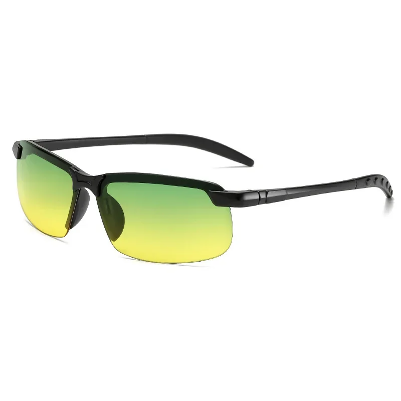 Night Vision Sunglasses Anti-UV Night Vision Sunglasses for Day Night Driving Men Fashion Outside