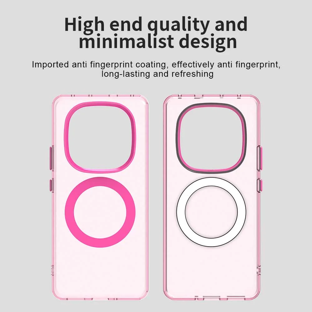 Magnetic Thin Wireless Charging Phone Case Cover