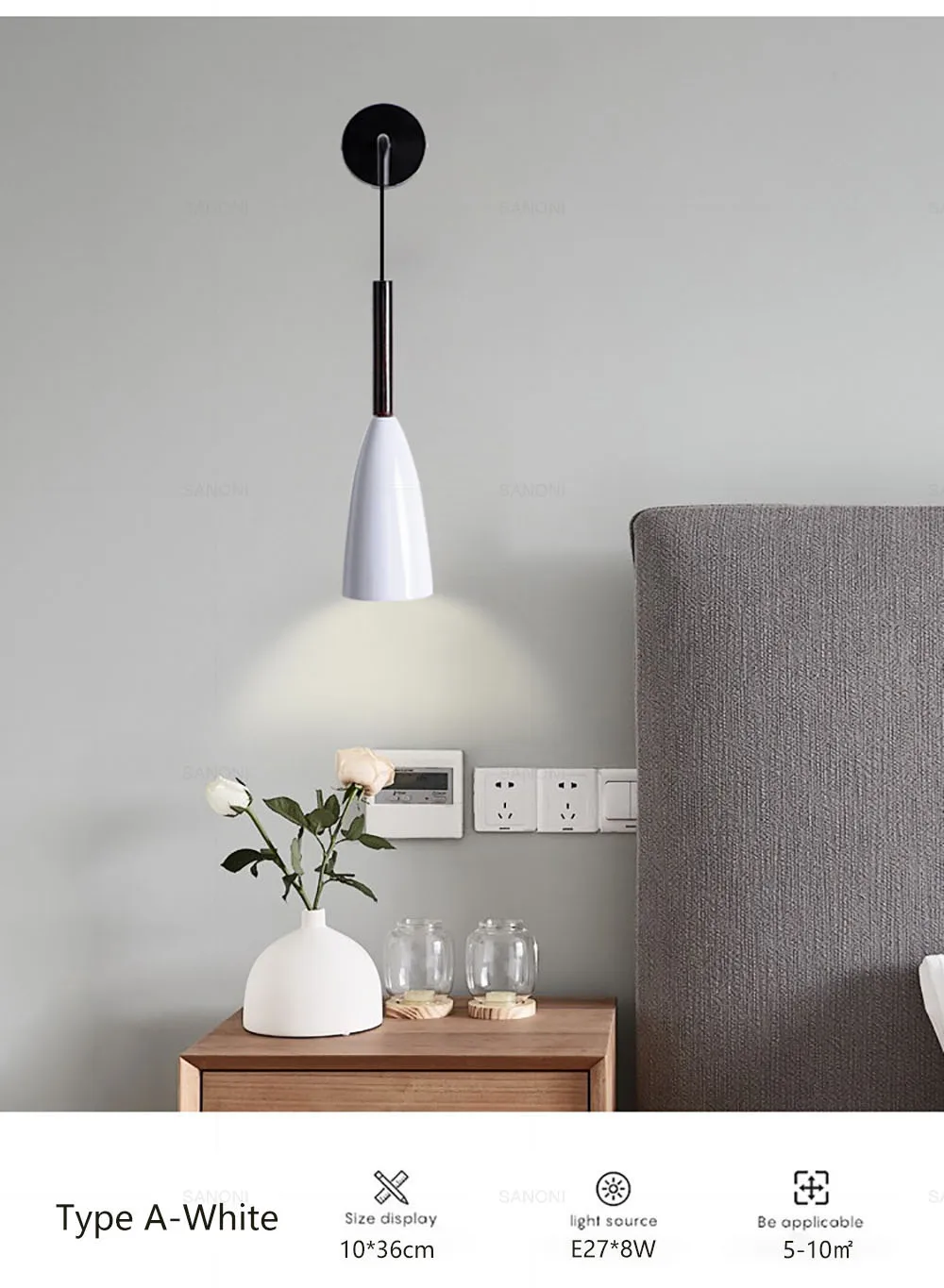 Nordic Wall Sconce Lamp