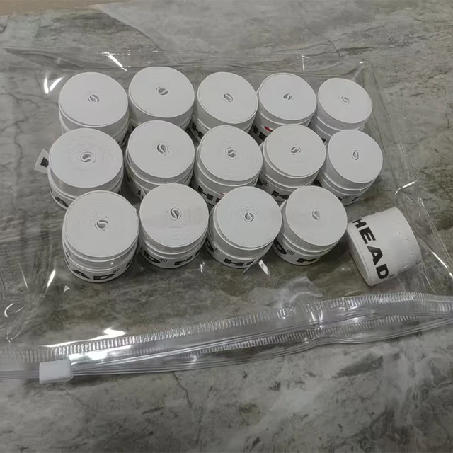 15PCS head Sticky Anti-skid Tennis Racket Grip Anti-Sweat Badminton Grips Tennis Raquet Overgrips