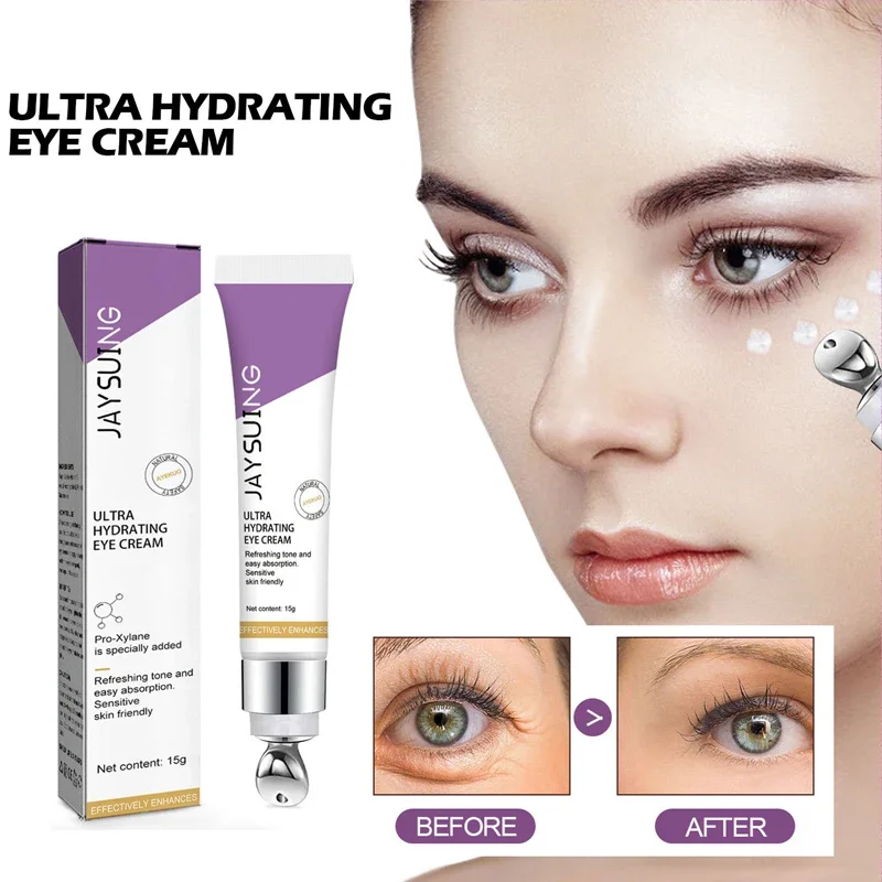 

Moisturizing eye cream that tightens and lifts fine lines around the eyes crow's feet and black circles under the eyes
