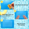 10pcs Swimming Pool PVC Repair Patch Waterproof Swimming Ring Repair Kit Inflatable Boat Repair Patch Swimming Pool Accessory 6