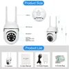 8MP Wifi Surveillance Camera Outdoor Wireless Camera 8X Zoom Human Tracking Two-way Audio Color Night Vision Security Cam CCTV 6