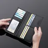 Practical gift Men's long wallet Leather horizontal top layer cowhide leather wallet card bag 6