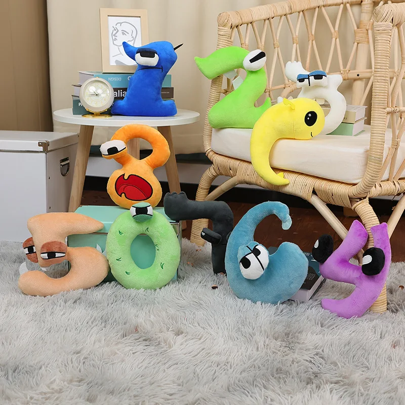 10pcs Alphabet Lore Shape Knowledge Series Plush Toys Stuffed Pillow  Plushie Doll Enlightenment Education Children's Toys Gifts - Stuffed &  Plush Animals - AliExpress