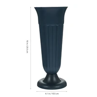 Flower Arrangement Bucket Grave Vases For Flowers Holders Pot Cemetery Container Memorial Graves Urn Planter Flower Vase 2