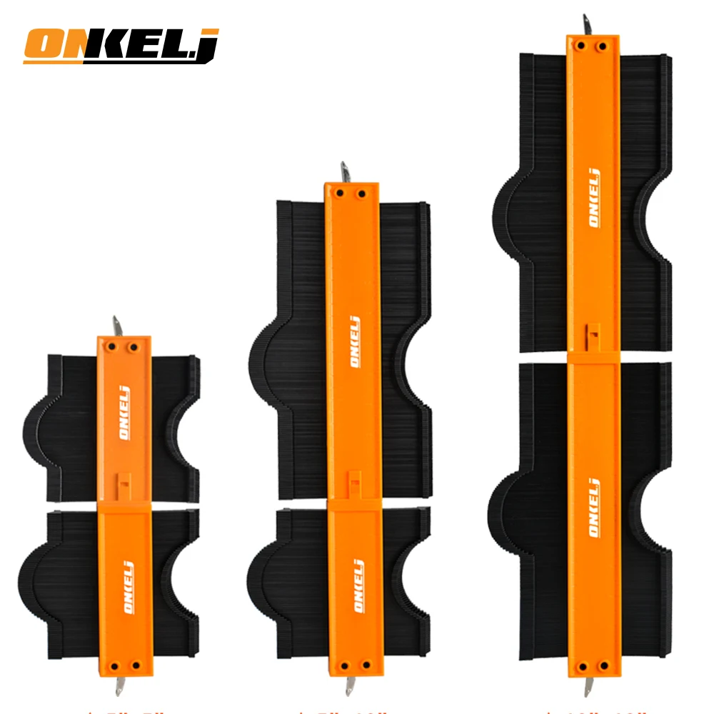 ONKEL-J-Brand-Connection-Contour-Gauge-Profile-Tool-Alloy-Adjustable ...