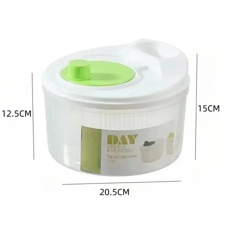 Multifunction Salad Spinner Lettuce Dryer Vegetable Dehydrator Fruit Drain Basket Kitchen Tools for Washing Strainer Vegetables