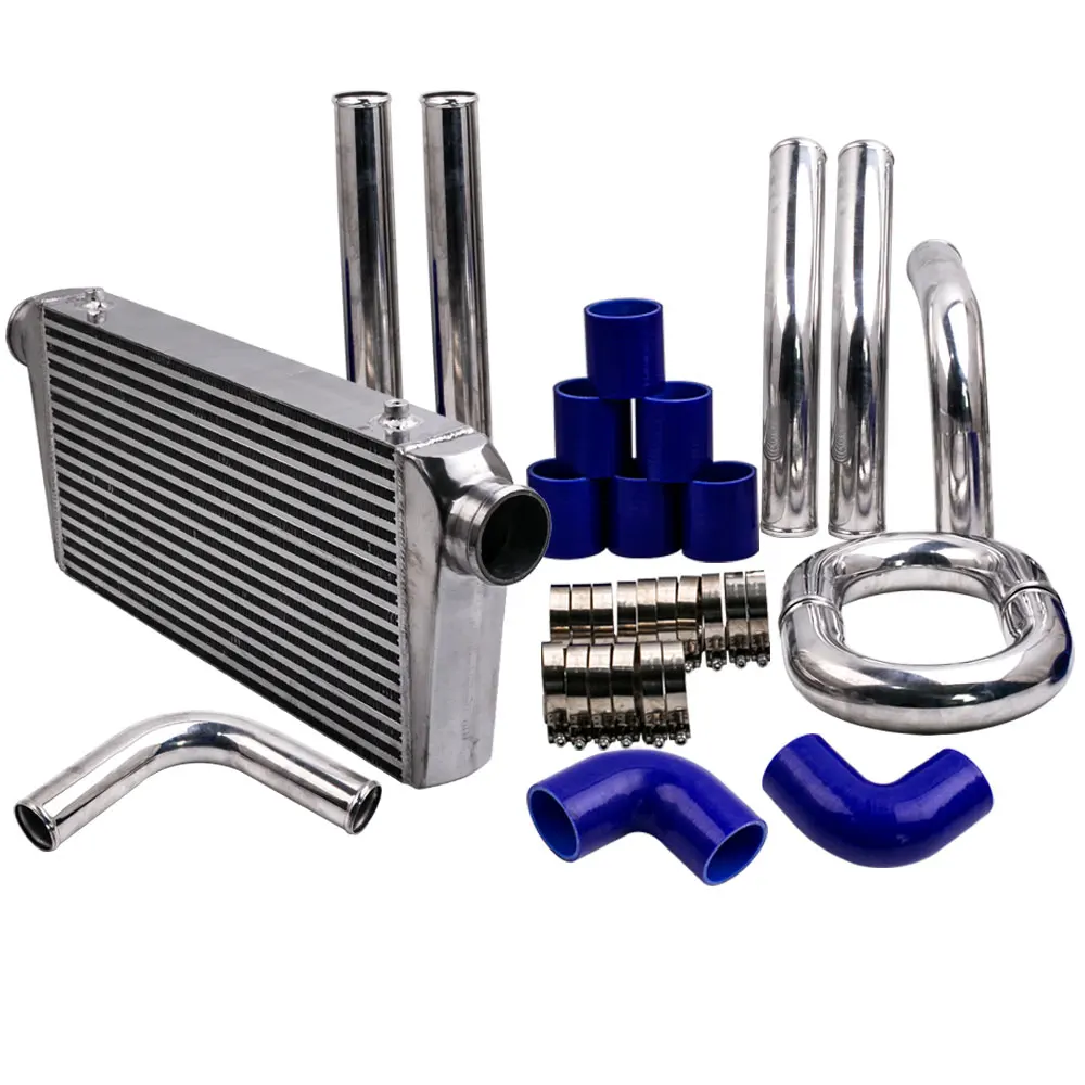 Kit De Tubería Con Abrazaderas, Intercooler Turbo 600, Entrada/Salida Y 300 ", 64Mm, 3,0X2,5X76