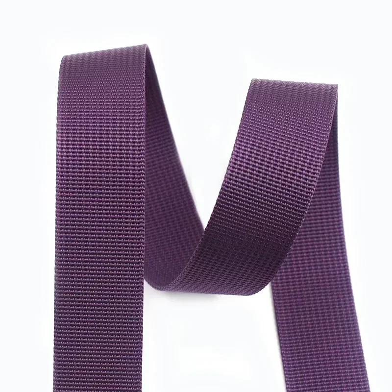 Durable Nylon Webbing Strap for Sewing and DIY Accessories, 5 Meters, 20-50mm Width