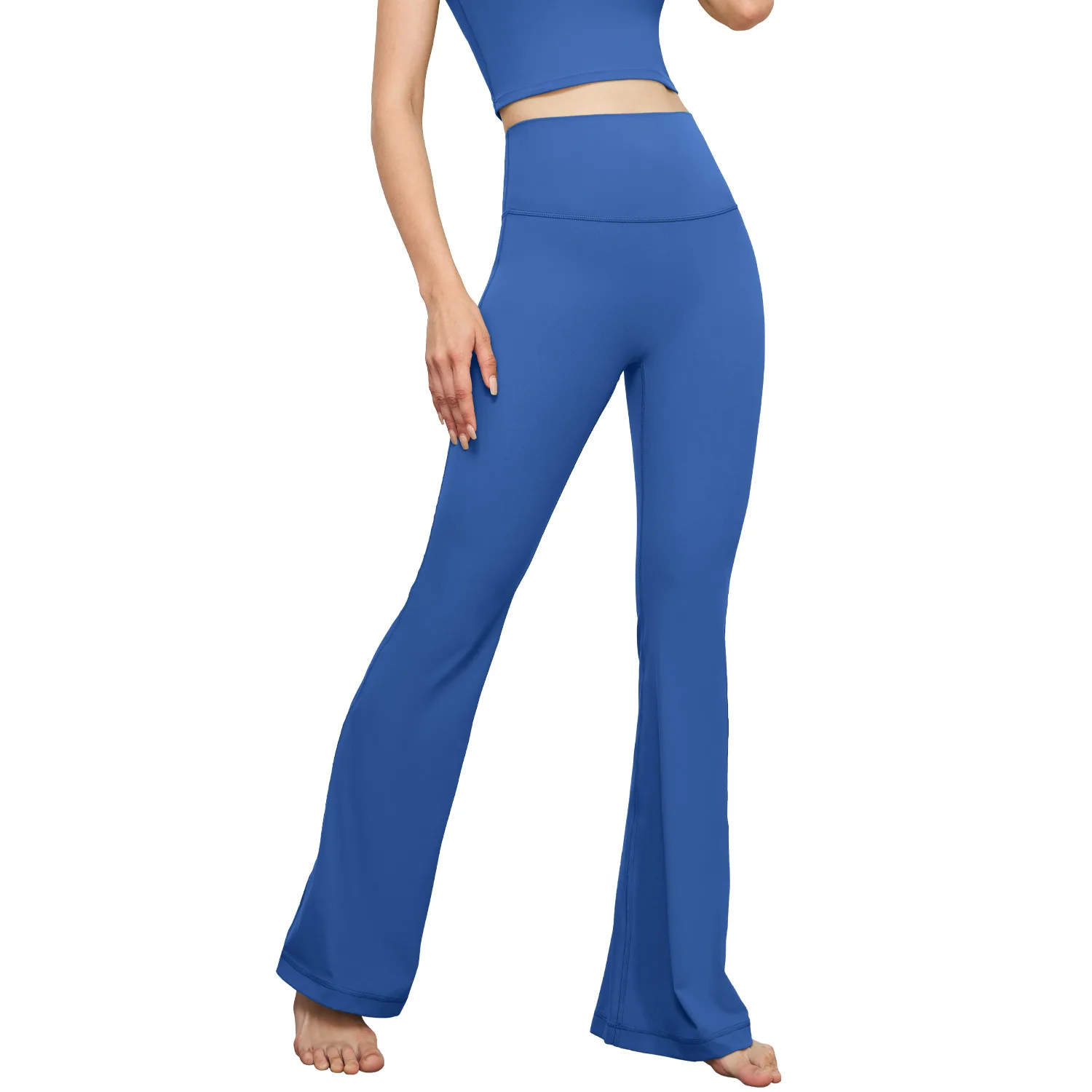 High Waist Tummy Control Running Leggings  Stylish and Sexy Wide Leg Yoga Pants for Women