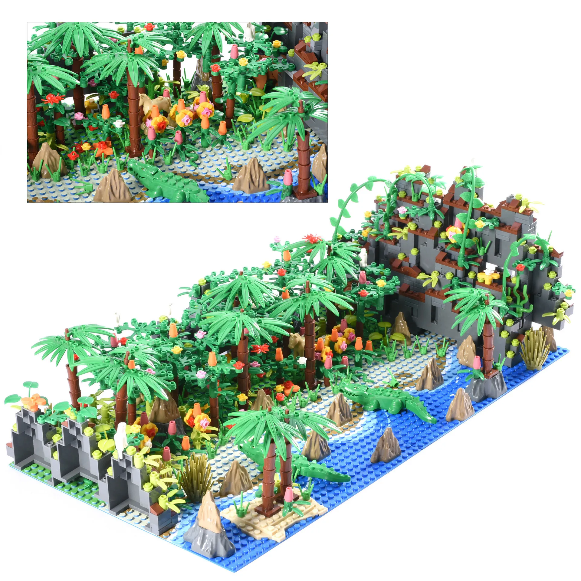 MOC Pirates Tropical Islands Wilderness Hunting for Survival