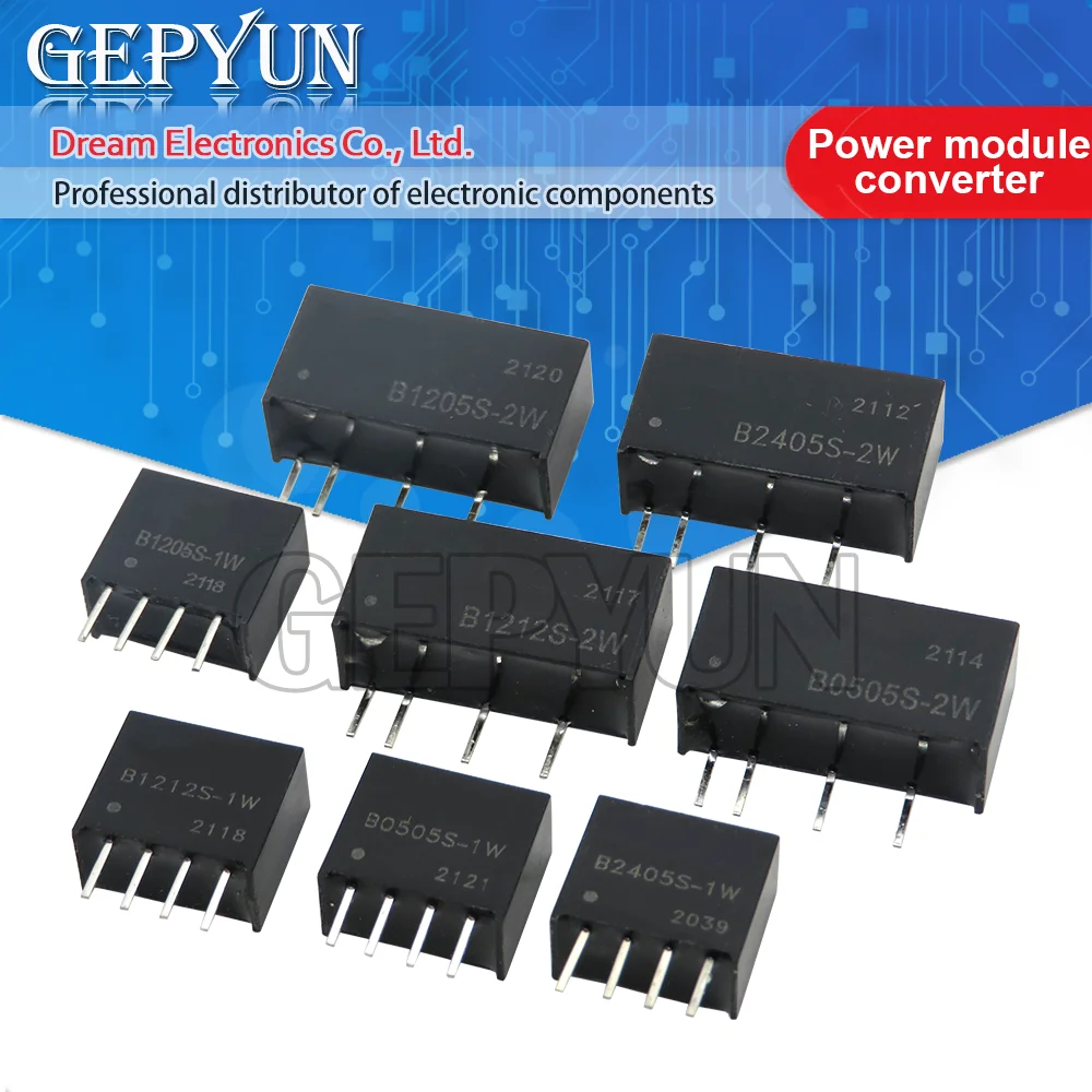 Power Module Converter B0505S-1W 2W 1WR3 etc power supply module